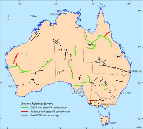 Seismic Faults Of Australia