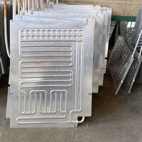 Aluminum Blowing Cooling Plate Roll Bonding Evaporator For Refrigerator