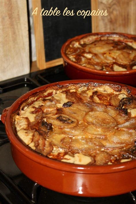 Gratin Dauphinois aux cèpes A table les copains