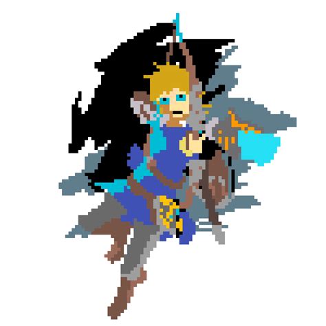 Link Pixel Art Botw Link Pixel Art Gallery Of Arts And Crafts Maybe