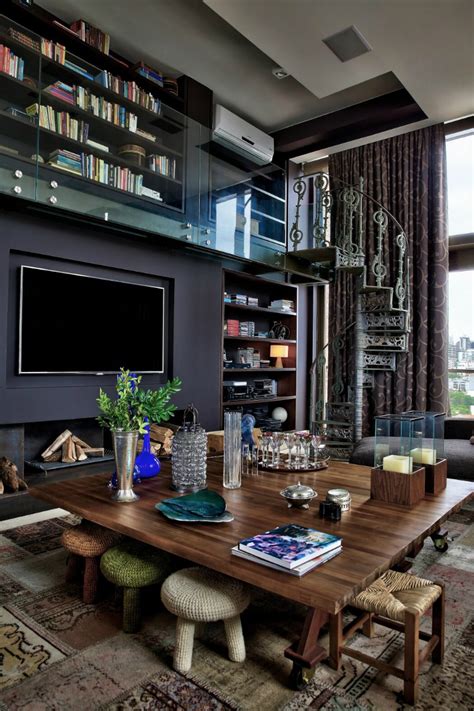 Luxury And Dramatic Contemporary Apartment In Brazil