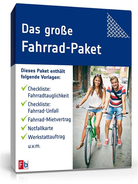 Wichtige tipps für deinen autokauf inkl. Das große Fahrrad-Paket - Vorlagen zum Download