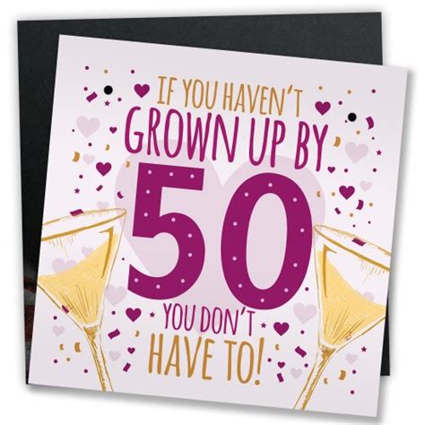 It represents balance, growth, and. 50th Birthday Card 50th Gift For Women Men 50 For Dad Mum ...