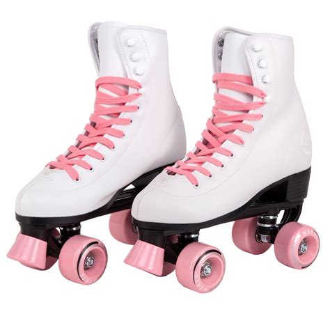 C7 Retro Quad Roller Skates 95a Wheels Roller Skate Shoes Quad