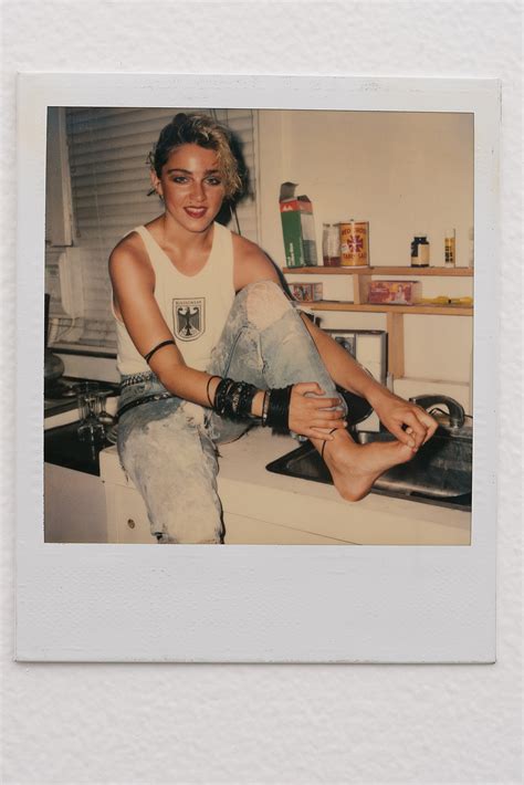 Madonna Showcases Unseen Madonna Polaroid Photos