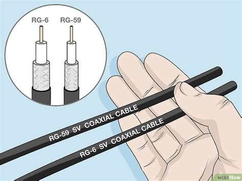 3 Formas De Unir Conectores De Cable Coaxial Wikihow