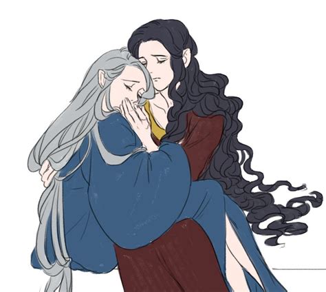 Thingol And Melian Tolkien Elves Fantasy Heroes Tolkien Art
