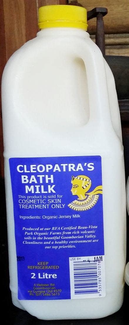 Cleopatras Raw Bath Milk Fresh