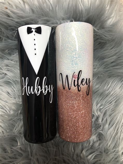 Excited To Share This Item From My Etsy Shop Wifey And Hubby Tumblers