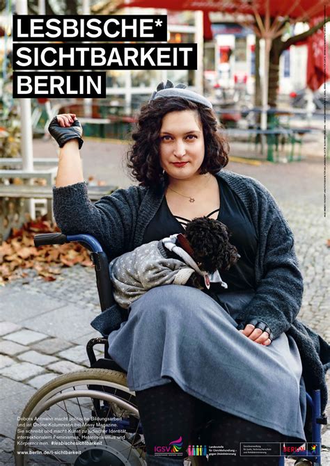 Kampagne „lesbische Sichtbarkeit Berlin“ Berlinde