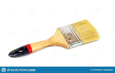 Wooden Paintbrush Stock Image Image Of Object Design 137942903