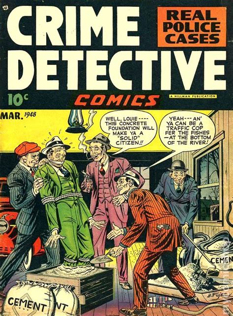 Crime Detective Comics Volume 1 1948 Comic Books