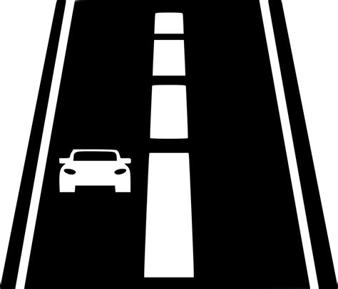 Driveway Highway Road Roadway Transport Travel Car Svg Png Icon Free