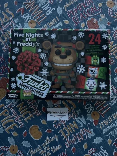 Funko Pocket Pop Five Nights At Freddys Fnaf Advent Calendar 2023 New