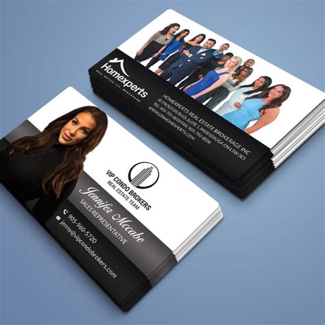 Change the color and text to your own real estate business card templates using over 100 fresh fonts. Real estate team business cards | Business card contest
