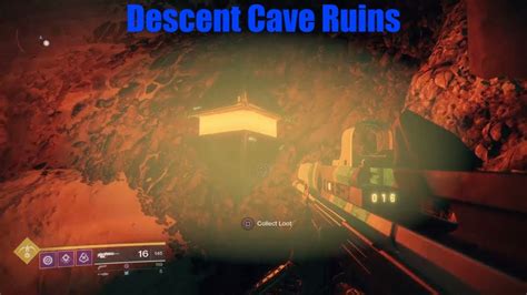 Destiny 2 Where To Find Descent Cave Ruins Youtube