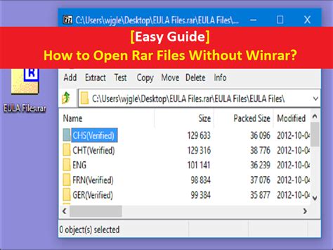 Difference of rar files from zip files part 3: How to Open Rar files Without WinRaR on Windows/Mac