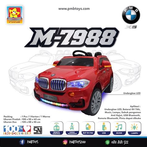 Jual Mobil Aki Anak Pmb 7988 Bmw Suv Shopee Indonesia