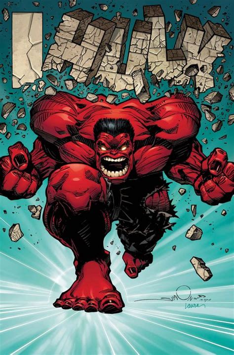 Comics Blah Red Hulk Hulk Marvel Marvel Comic Books