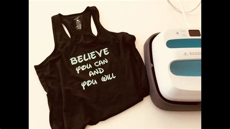 It tells you exactly how to use a regular iron according to the material that you are transferring the vinyl to. New Cricut SportFlex Iron-On - YouTube