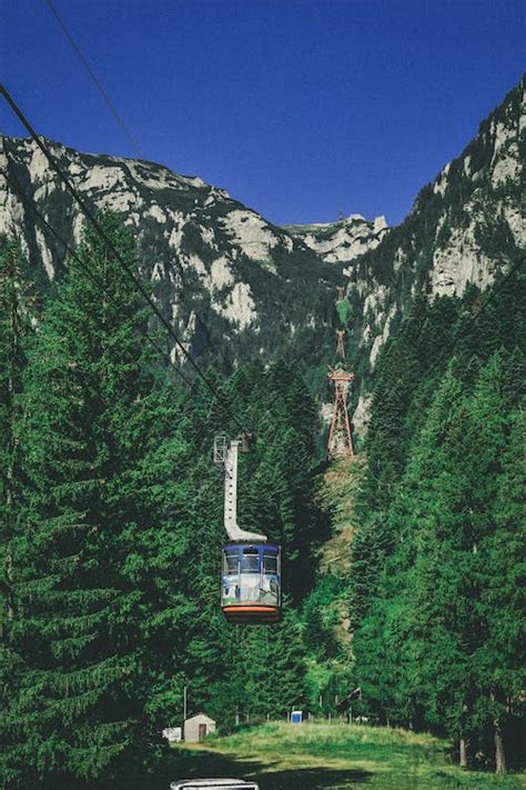 Cable Car In Forest In Mountains · Free Stock Photo