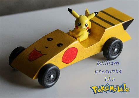 Pokemonpinewood Note Not An Electric Car Pinewood Derby