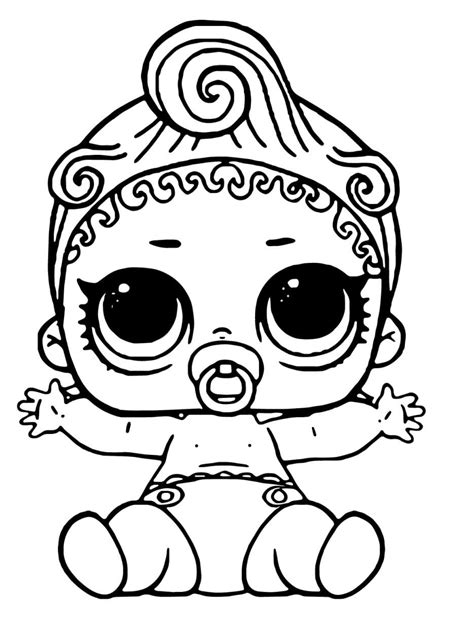 Lol Baby Coloring Pages Free Printable Coloring Pages