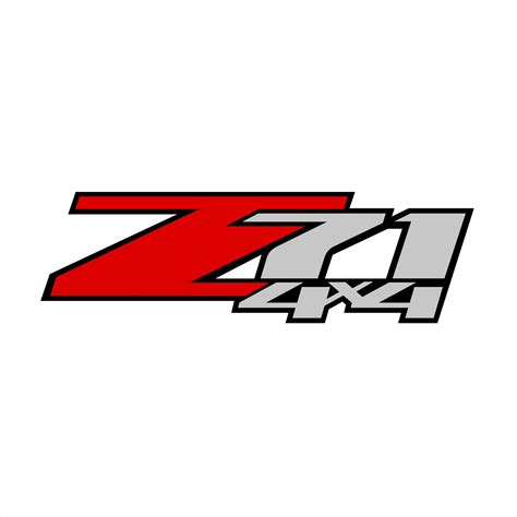 Holden Z71 4×4 Decal Discontinued Decals