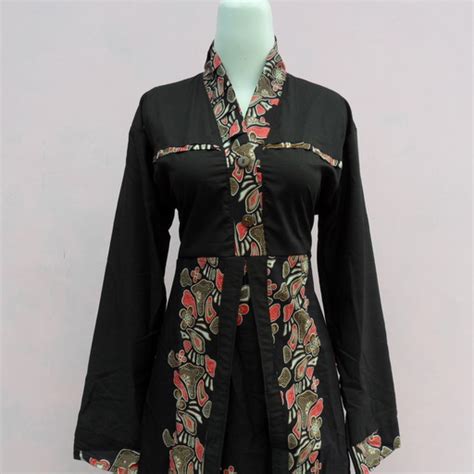 Update lagi model baju batik muslim terbaru aneka warna