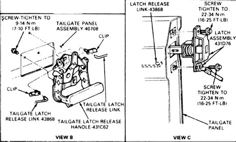 I need a diagram of the tailgate and rear hatch window locking and