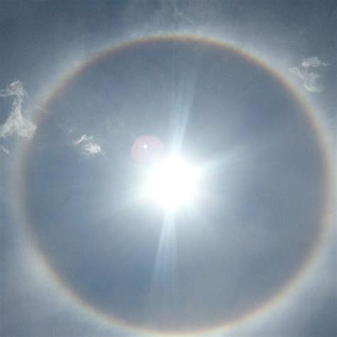 What Is That Ring Around The Sun Today