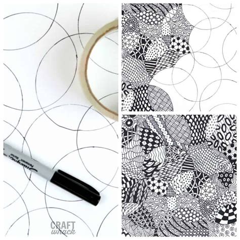Totally Easy Zentangle With A Simple Step By Step Guide 2023