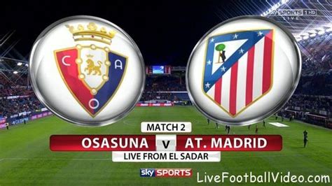 Ante budimir's header had put osasuna on course for a shock win and seen real madrid briefly top the table. Osasuna Vs Atletico Madrid Match Prediction, Reports, Text ...