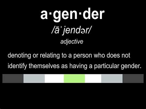 Agender Definition Pride Poster By Wanderingflower Redbubble