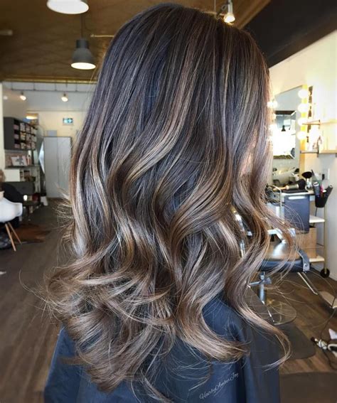 Black hair forms the base of this style. 40 Ash Blonde Hair Looks You'll Swoon Over | Brown hair ...