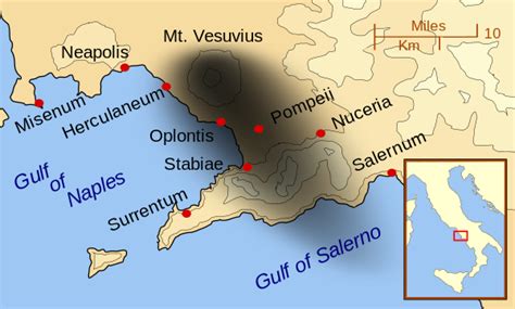 eruption of mount vesuvius in 79 ad wikipedia
