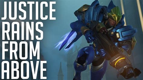 Bomb the forces of the understone breach. JUSTICE RAINS FROM ABOVE | Overwatch - YouTube