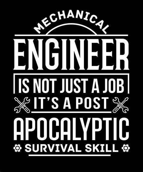 Mechanical Engineer T Apocalyptic Survival Skill Mechanical Engineer