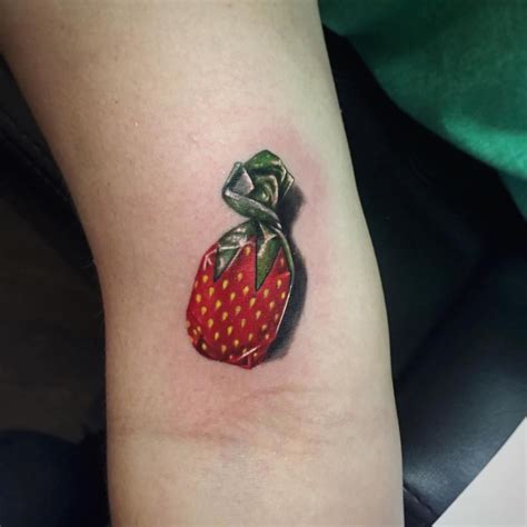 Strawberry Hard Candy Tattoo By Haylieerinv At Rebelmusetattoo In