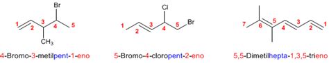 Nomenclatura De Alquenos Quimicalmz