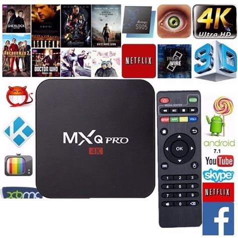 An android tv box is a form of streaming device that connects to a television and allows access to movies, tv shows, live channels, games, and more. Android TV Box MXQ Pro 4K - Bum.al