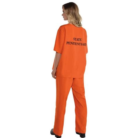 Womens Orange Prisoner Costume Party City