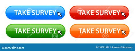 Take Survey Button Stock Vector Illustration Of Buttons 190321926
