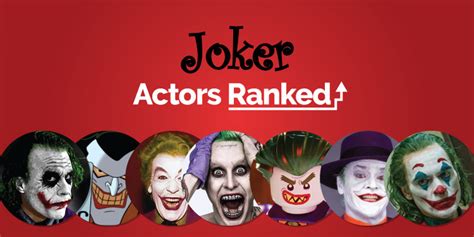 The Best Joker Actors Of All Time Performances Ranked