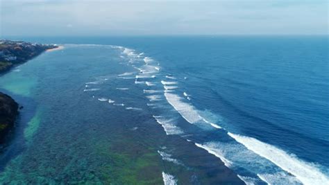 Top View Of The Coastal Ocean Of The Island Of Bali Indonesia 12