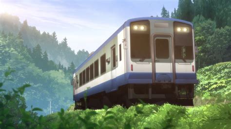 Mikehattsu Anime Journeys Hanasaku Iroha Trains