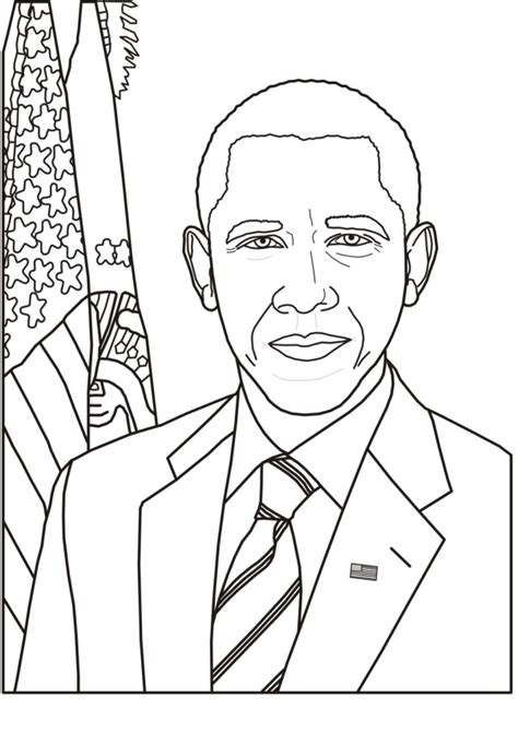 Coloring sheets, princesses, and coloring books. Barack Obama Coloring Pages - Best Coloring Pages For Kids