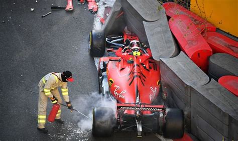 Charles leclerc was thankfully unhurt after a huge crash that caused the italian grand prix to be red flagged. Ferrari BLAMED for Charles Leclerc crash in Azerbaijan ...