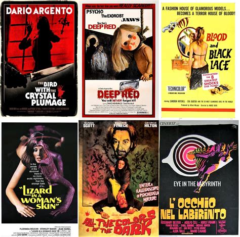 Carnival Of Horror On Twitter Which One Of These Six Giallo Films Do