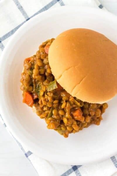 Easy Instant Pot Lentil Sloppy Joes Margin Making Mom